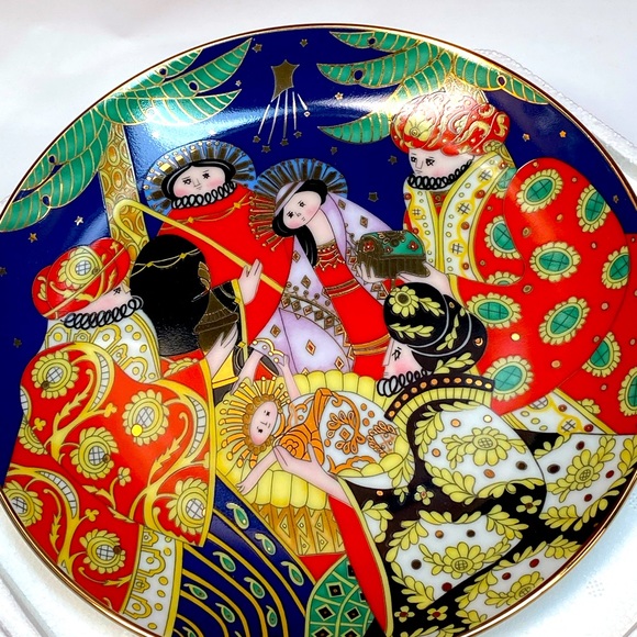 Franklin Mint Accents House Of Faberge The Nativity Fine Porcelain